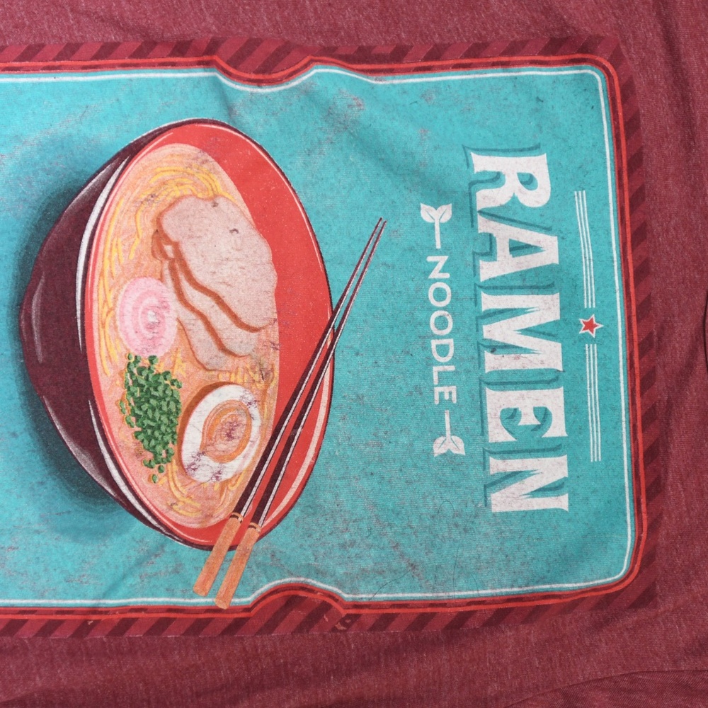 Ramen Noodle Graphic T-shirt - Picture 2 of 3